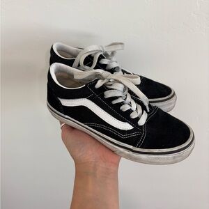 Vans Black and White Old Skool Sneakers